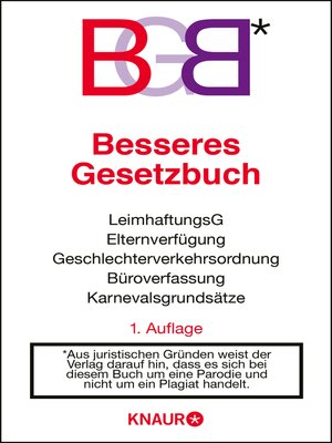 cover image of BGB